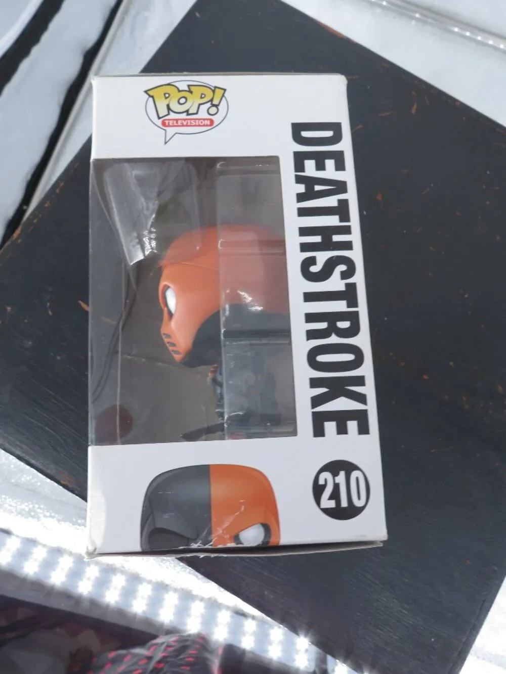 Funko Pop Arrow Deathstroke 210 DC Comics Television Vinyl Figure Orange Black